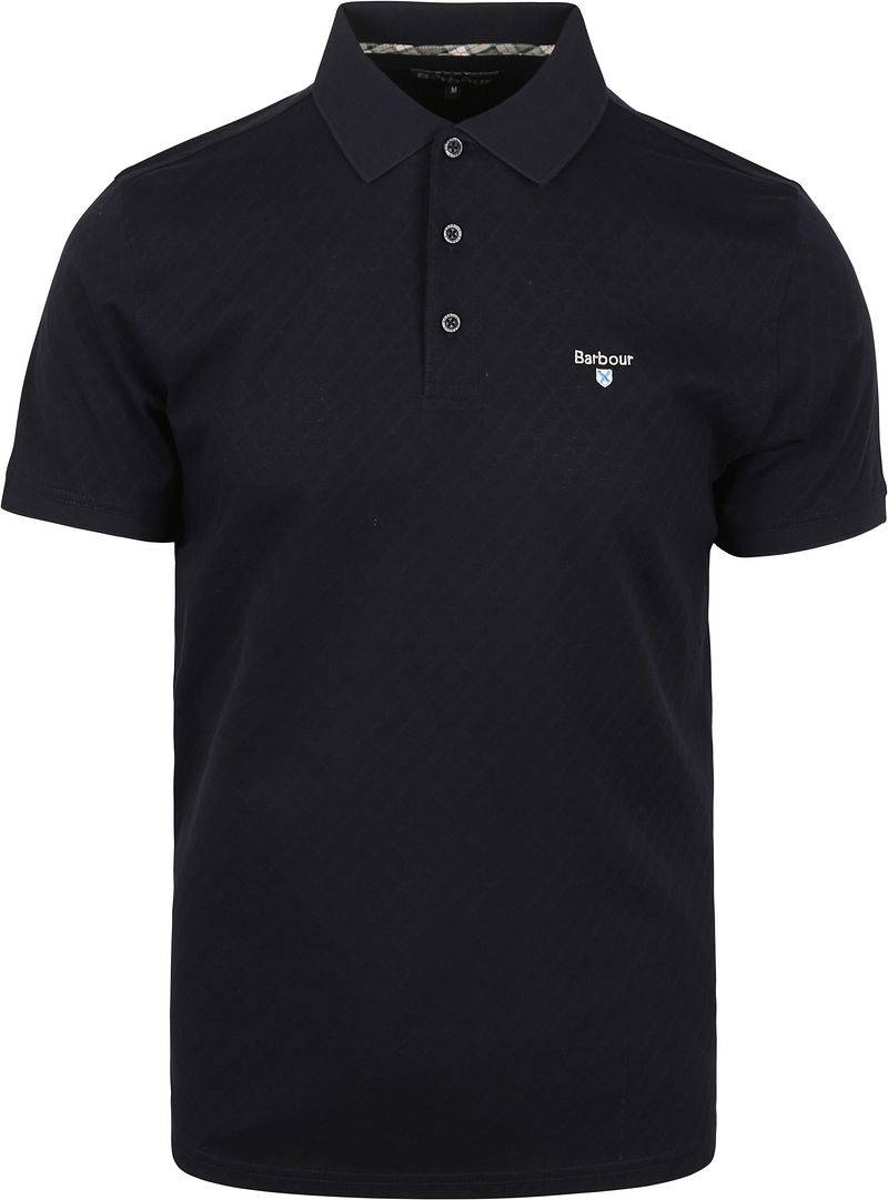 Barbour Polo Sutton Tailored Navy  - Größe XXL von Barbour