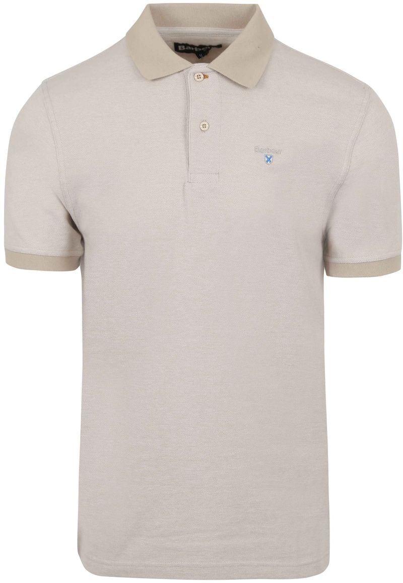 Barbour Poloshirt Beige - Größe L von Barbour