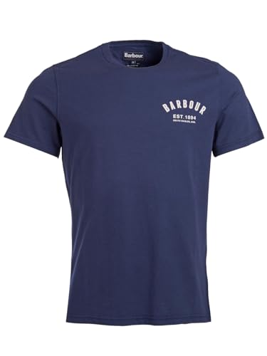 Barbour Preppy Mens T-Shirt New Navy XL von Barbour