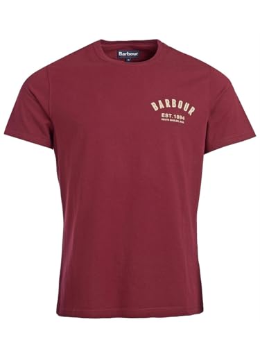 Barbour Preppy Mens T-Shirt Ruby XL von Barbour