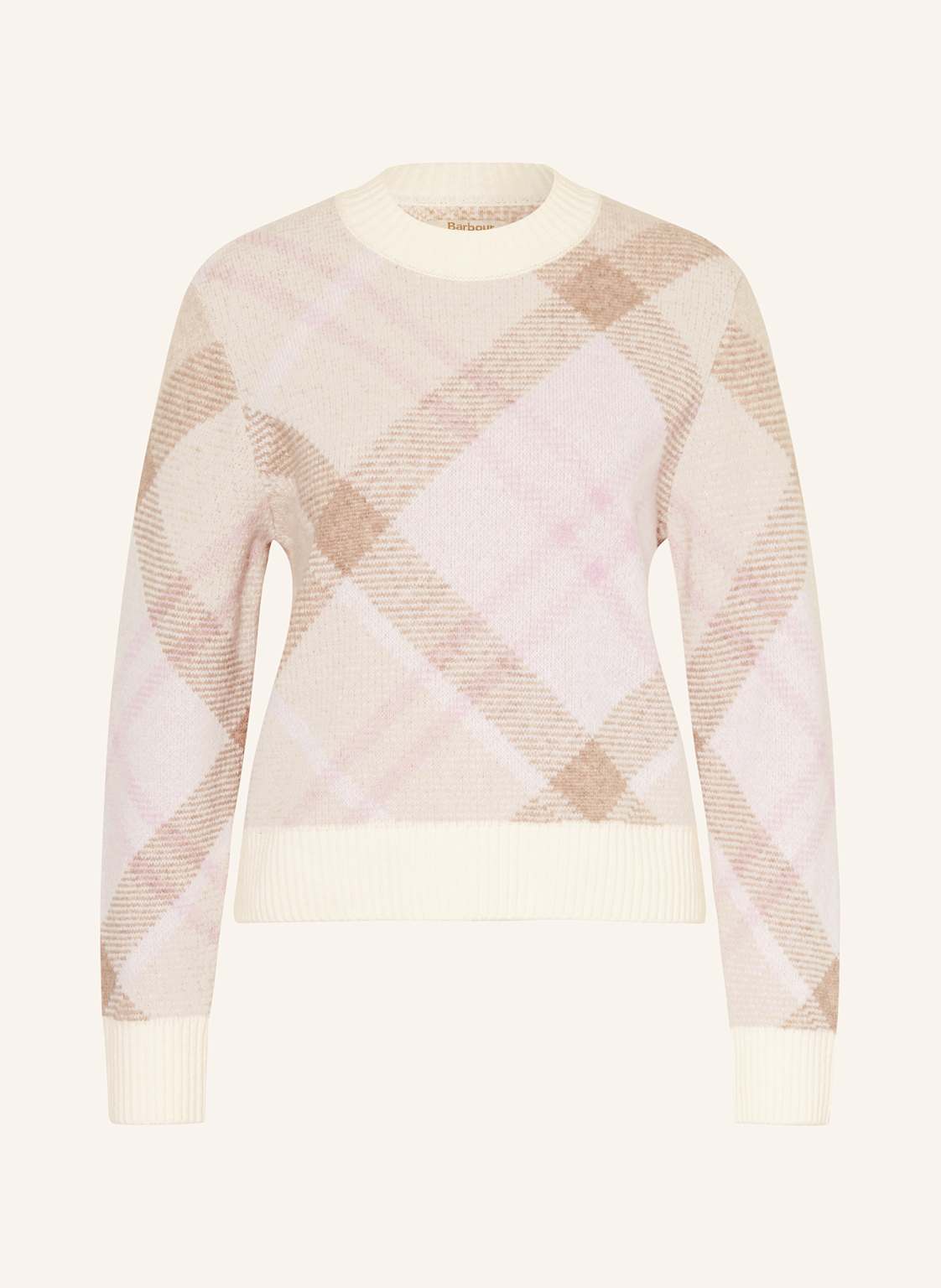 Barbour Pullover Sara beige von Barbour