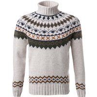 Barbour Herren Rollkragenpullover mehrfarbig Wolle Norweger von Barbour