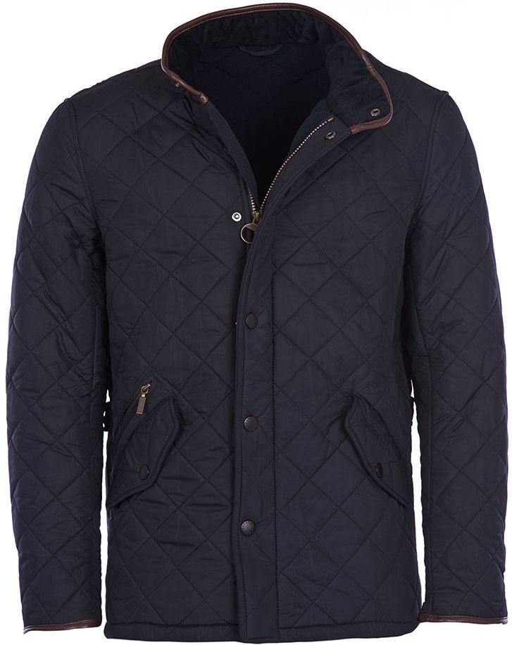 Barbour Quilted Jacke Powell Navy - Größe XXL von Barbour