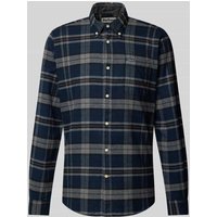 Barbour Regular Fit Freizeithemd mit Button-Down-Kragen Modell 'Betsom' in Hellgrau, Größe XL von Barbour
