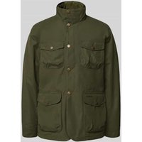 Barbour Regular Fit Funktionsjacke aus wasserdichtem Material Modell 'OGSTON' in Oliv, Größe XXL von Barbour