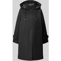 Barbour Regular Fit Mantel aus Baumwoll-Mix Modell 'SADIE' in Black, Größe 36 von Barbour