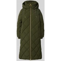 Barbour Regular Fit Steppmantel in leichter Crinkle-Optik Modell 'KIRKTON' in Khaki, Größe 40 von Barbour