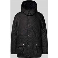 Barbour Regular Fit Wachsjacke mit Cord-Details Modell Modell 'MODERN BEAUFORT' in Marine, Größe L von Barbour