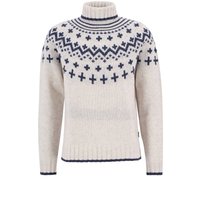 Barbour Rollkragenpullover Hewton mit Fair Isle-Muster aus Wolle in XXL von Barbour