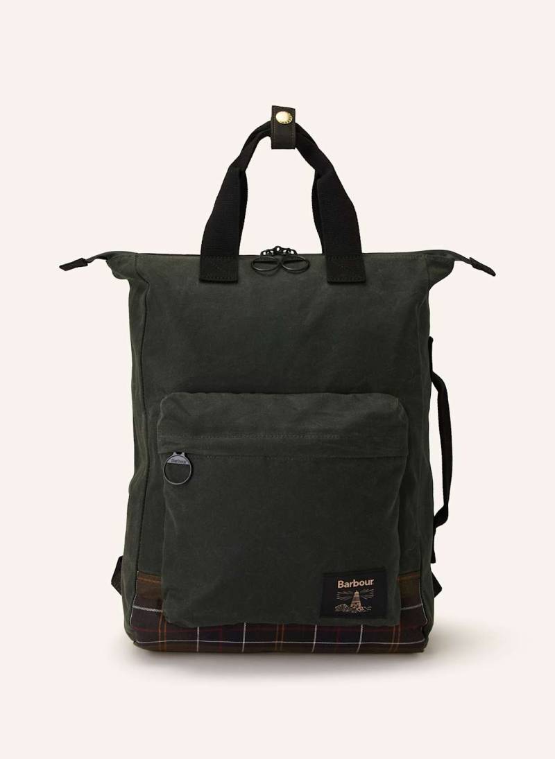 Barbour Rucksack Field Wax gruen Barbour Rucksack Field Wax gruen von Barbour