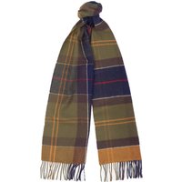 Barbour Schal aus Lammwolle mit Tartanmuster in 0 von Barbour