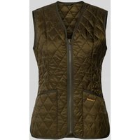 Barbour Shaped Fit Steppweste mit Label Stitching Modell 'BETTY' in Black, Größe 40 von Barbour