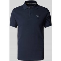 Barbour Slim Fit Poloshirt mit Label-Stitching in Marine, Größe XXL Barbour Slim Fit Poloshirt mit Label-Stitching in Marine, Größe XXL von Barbour