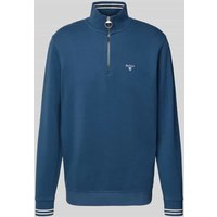 Barbour Slim Fit Sweatshirt aus reiner Baumwolle Modell 'ROSFORD' in Jeansblau, Größe XXL Barbour Slim Fit Sweatshirt aus reiner Baumwolle Modell 'ROSFORD' in Jeansblau, Größe XXL von Barbour
