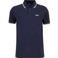 Barbour Softes Poloshirt mit Streifenakzenten und Logo-Stickerei in S von Barbour