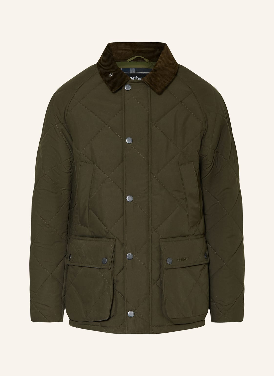 Barbour Steppjacke Bedale gruen von Barbour