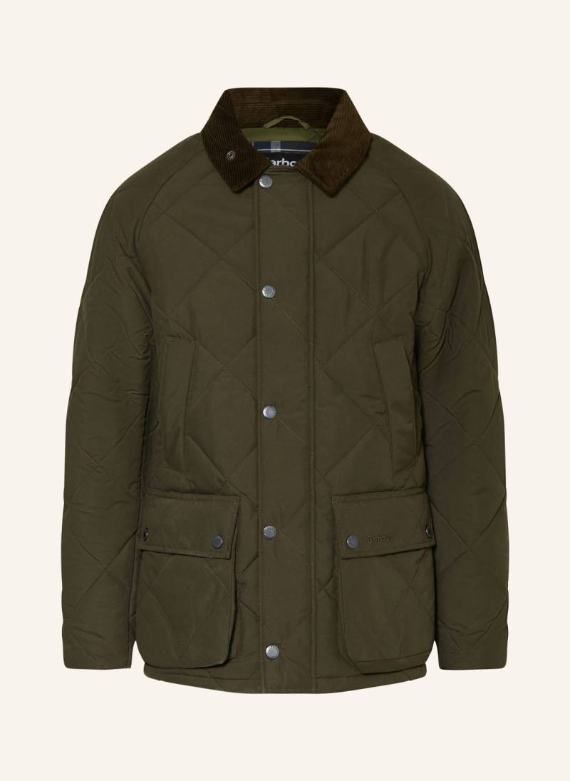 Barbour Steppjacke Bedale gruen von Barbour