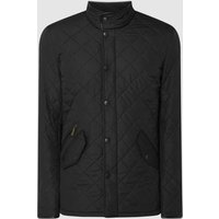 Barbour Steppjacke mit Pattentaschen Modell 'Powell' in Black, Größe M von Barbour