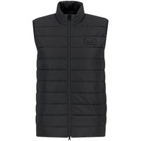 Barbour Steppweste Aldom mit gummiertem Label-Aufnäher in L von Barbour