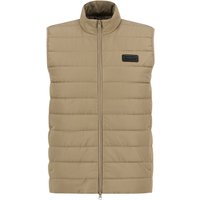 Barbour Steppweste Aldom mit gummiertem Label-Aufnäher in XXL von Barbour