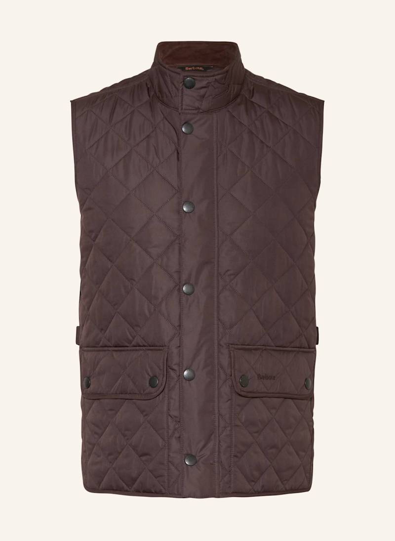 Barbour Steppweste braun von Barbour