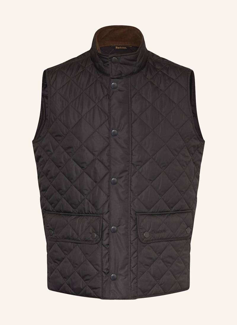 Barbour Steppweste schwarz von Barbour