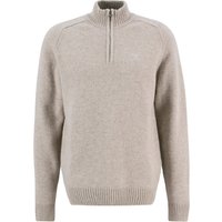 Barbour Strick-Troyer aus Wolle mit Label-Schriftzug in L von Barbour
