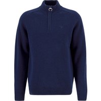 Barbour Strick-Troyer aus Wolle mit Label-Schriftzug in M von Barbour