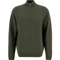 Barbour Strick-Troyer aus Wolle mit Label-Schriftzug in XL von Barbour