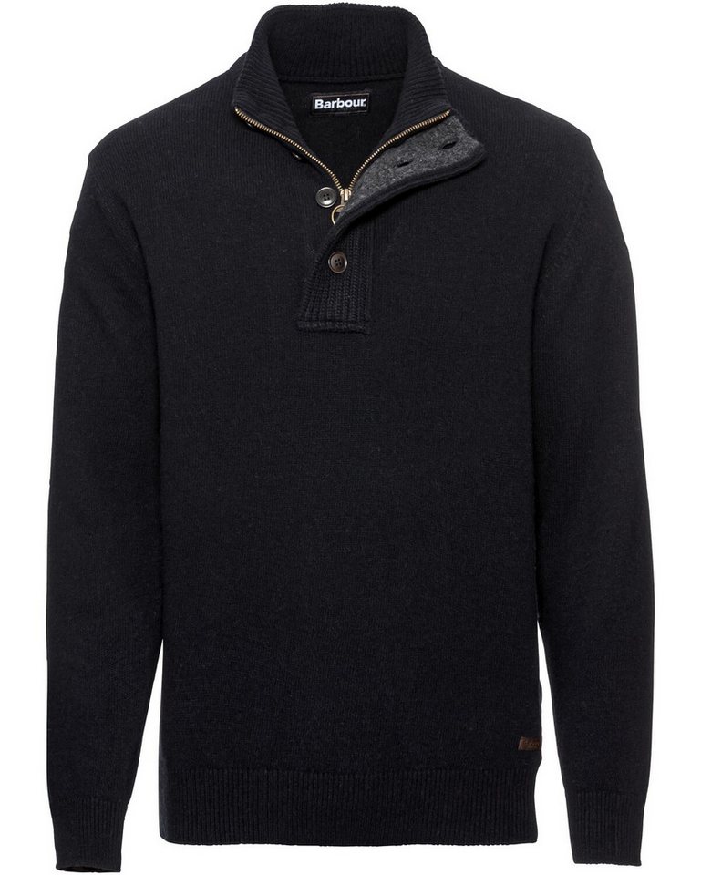 Barbour Strickpullover Troyer Patch von Barbour
