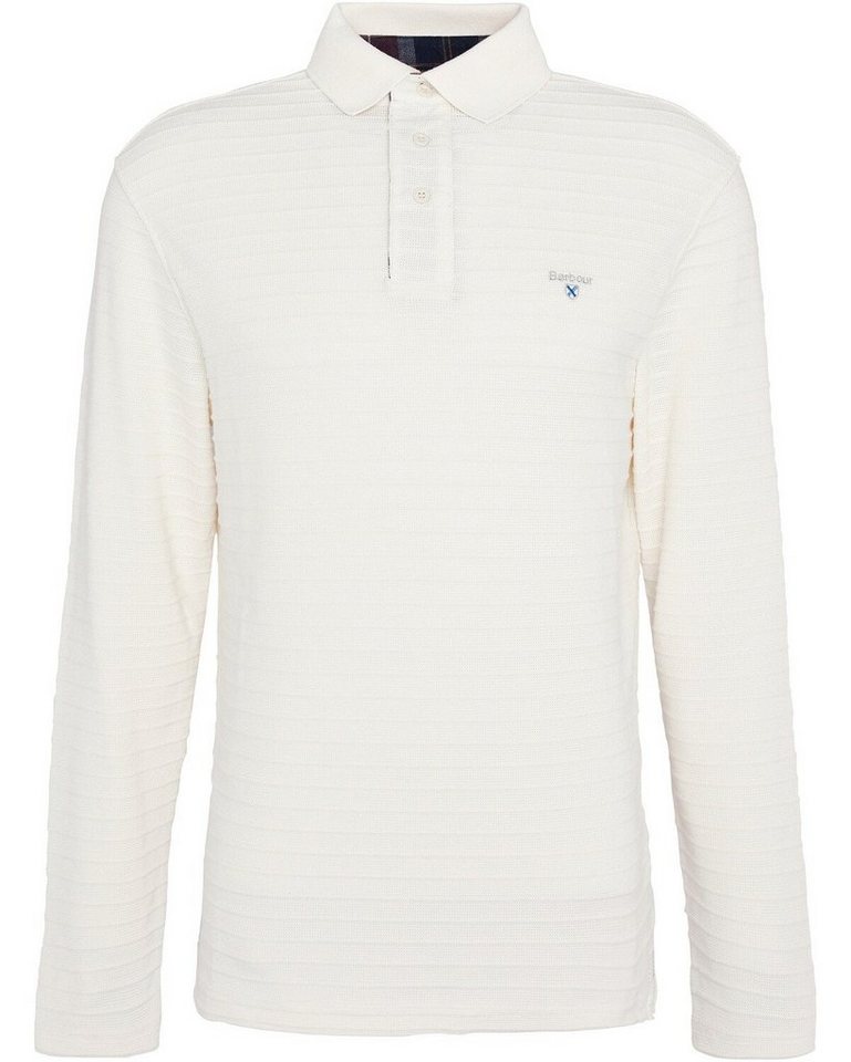 Barbour Sweater Langarm-Poloshirt Cramlington von Barbour