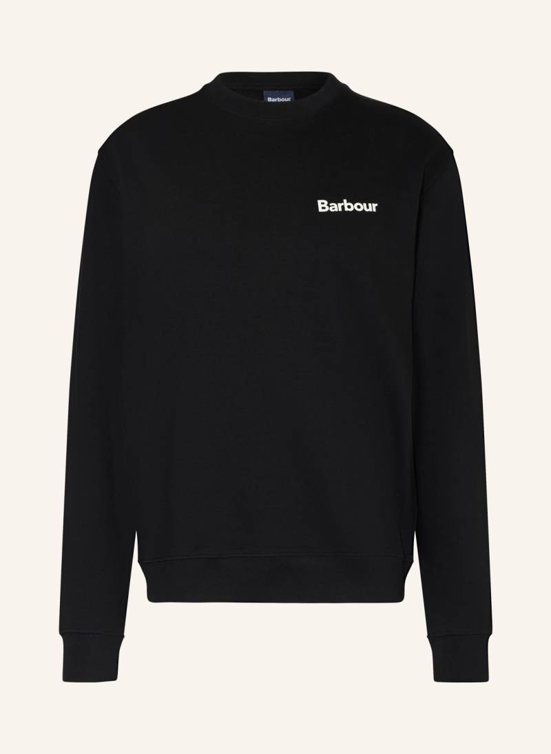 Barbour Sweatshirt Firbank schwarz von Barbour