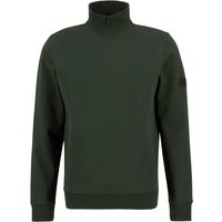 Barbour Sweatshirt Ilford Interlock mit Half-Zip und Logo-Patch in XXL von Barbour