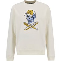 Barbour Sweatshirt Morgan mit Frontprint in XL von Barbour