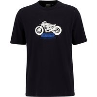 Barbour T-Shirt Cruise mit  Six Day Trials-Motiv in XXL von Barbour