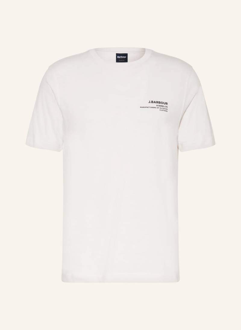 Barbour T-Shirt Parkend weiss von Barbour