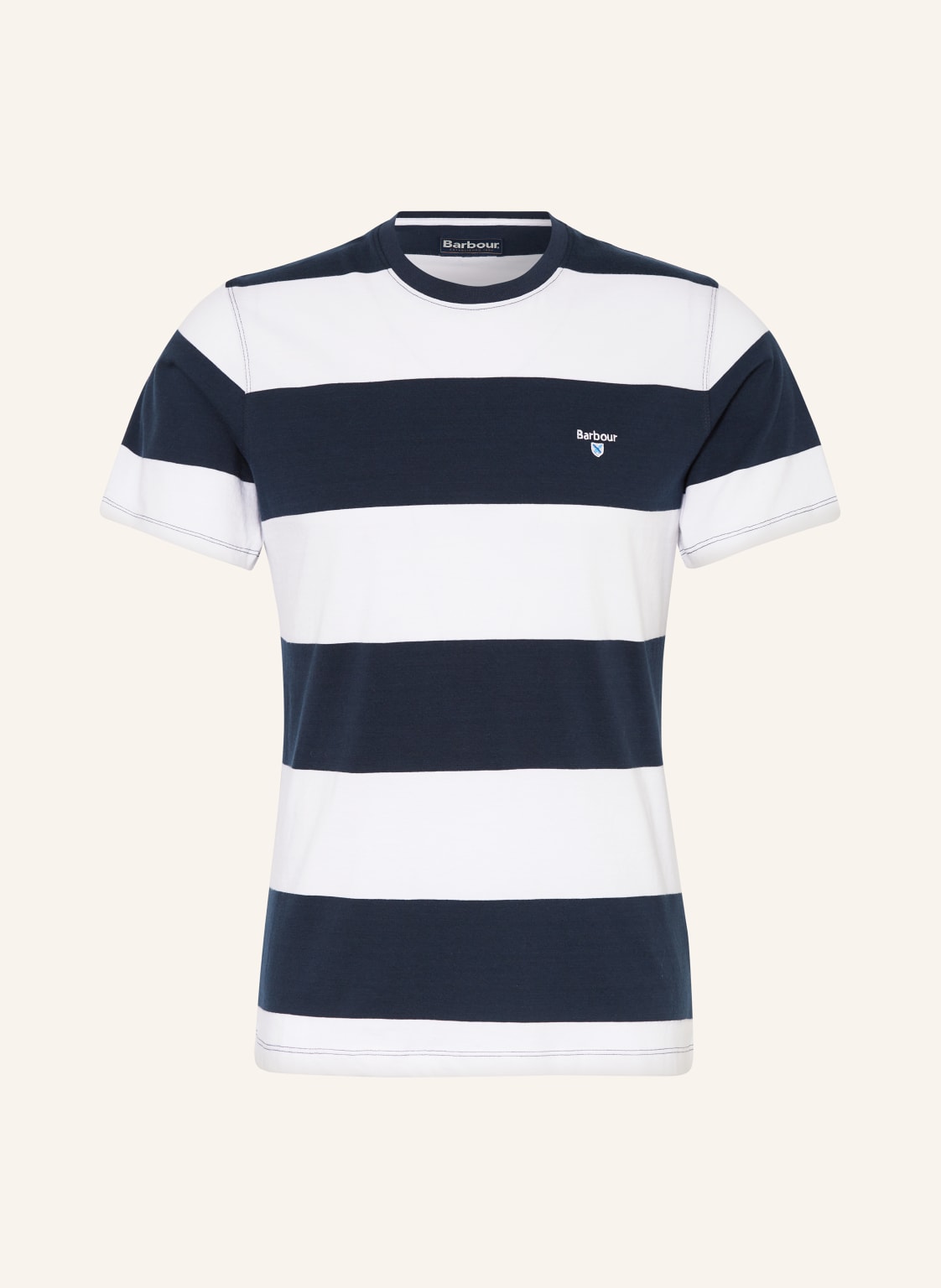 Barbour T-Shirt Whalton blau von Barbour