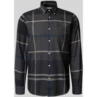 Barbour Tailored Fit Freizeithemd aus reiner Baumwolle in Graphit, Größe L Barbour Tailored Fit Freizeithemd aus reiner Baumwolle in Graphit, Größe L von Barbour
