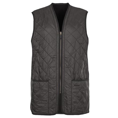 Barbour - Trapunta Interno Polarquilt Waistcoat Zip MLI0002 BK91 von Barbour