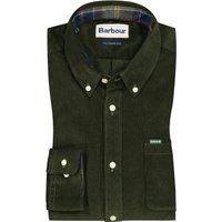 Barbour Unifarbenes Cordhemd mit Brusttasche, Tailored Fit in L von Barbour