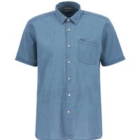 Barbour Kurzarmhemd mit Brusttasche und dezenter Webstruktur in M von Barbour