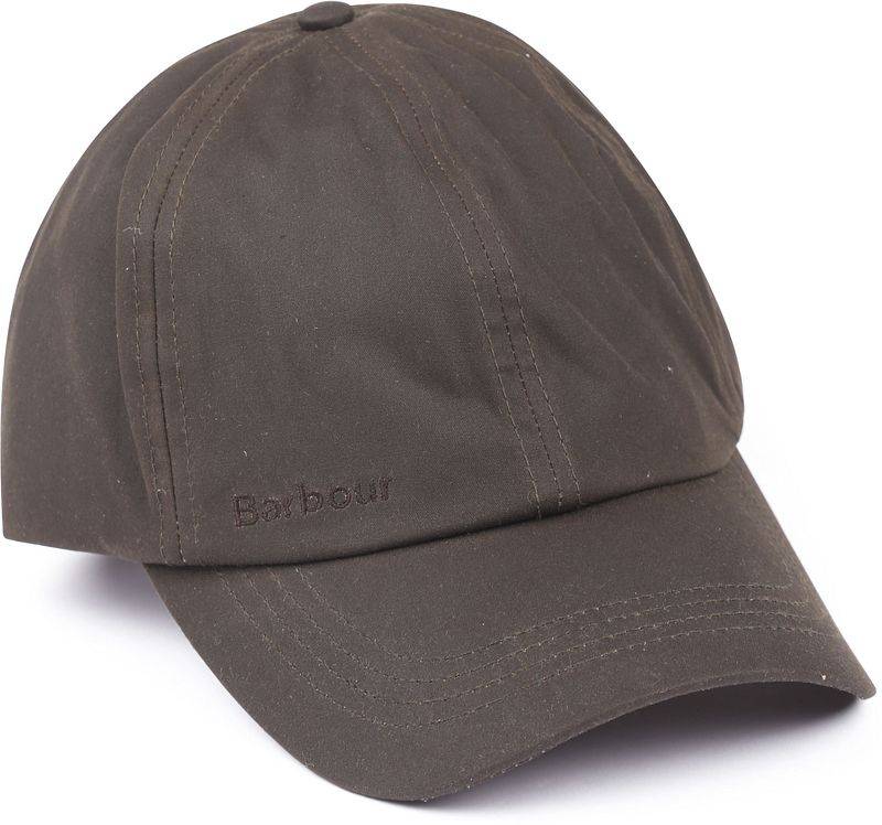 Barbour Wachs Kappe Olivgrün - von Barbour