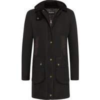 Barbour Wachsjacke Bower mit Cordbesatz am Kragen und Windschutz in 10 Barbour Wachsjacke Bower mit Cordbesatz am Kragen und Windschutz in 10 von Barbour