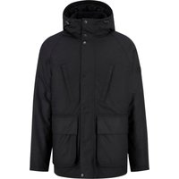 Barbour Wachsjacke Oakdale mit Kapuze und Label-Aufnäher in L von Barbour