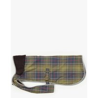 Barbour Wasserdichter Hundemantel mit Tartanmuster und Fleecefutter in M von Barbour