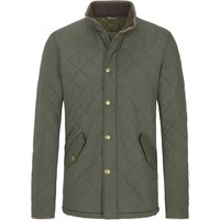 Barbour Wattierte Steppjacke Powell mit Cordbesatz am Stehkragen in L Barbour Wattierte Steppjacke Powell mit Cordbesatz am Stehkragen in L von Barbour