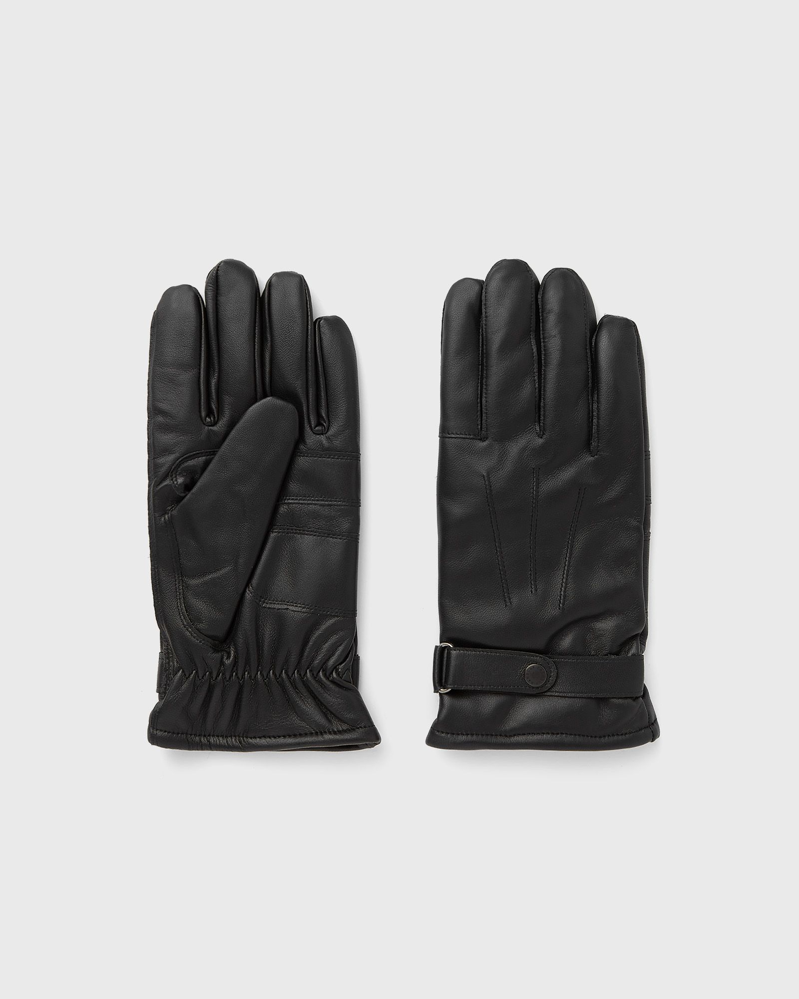 Barbour White Label Burnish Lth Gl men Gloves black in Größe:XL von Barbour