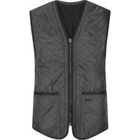 Barbour Zip-In Steppweste mit Fleece-Futter in Rauetenmuster in XXL von Barbour