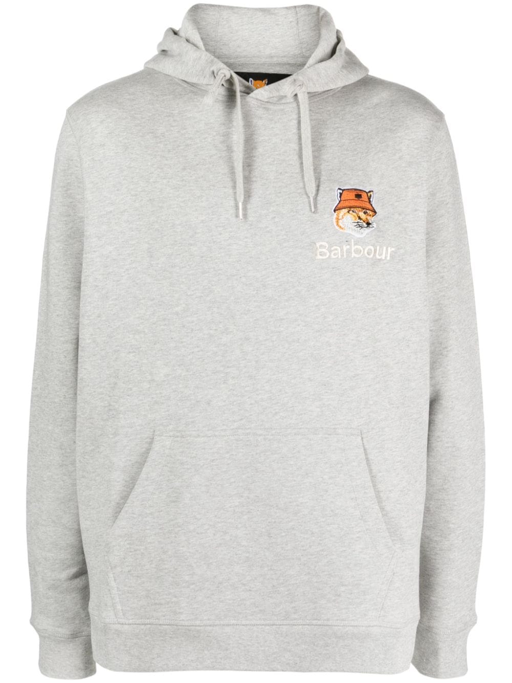 Barbour Hoodie mit Logo-Stickerei - Grau von Barbour