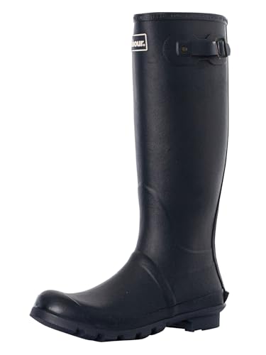 Barbour wasserfeste Winter-Gummistiefel für Schnee und Regen. Mittelhohe Stiefel., - navy - Größe: 46.5 EU von Barbour